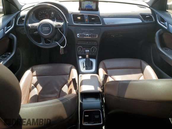 2018 Audi Q3 Premium with VIN WA1ECCFS2JR024976, listed as a Copart auction lot 57471535 with 47,711 mi miles and Salvage title. Bid and sale history available at DreamBid. Image 8.