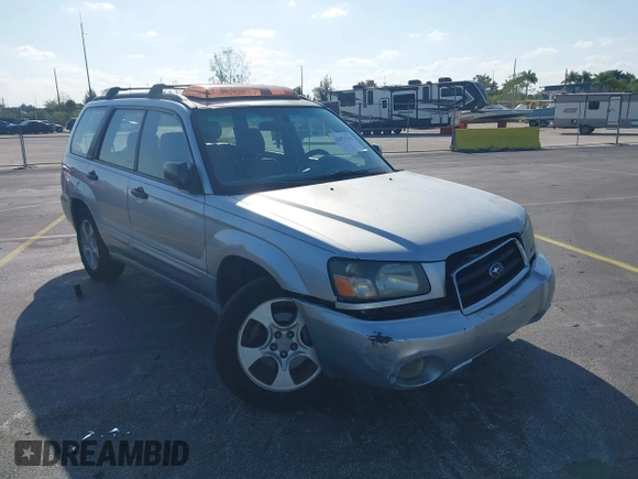 2003 Subaru Forester XS with VIN JF1SG65683H743327, listed as a IAAI auction lot 42051742 with 1 mi miles. Bid and sale history available at carsss.com. Image 6.