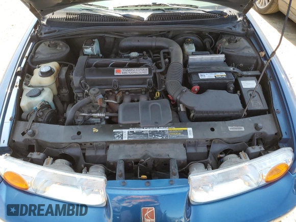 2000 Saturn SL with VIN 1G8ZK5271YZ184701, listed as a Copart auction lot 61598135 with 123,309 mi miles and Salvage title. Bid and sale history available at DreamBid. Image 11.