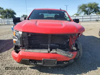 2022 Chevrolet Silverado 1500 Custom with VIN 1GCPABEK0NZ516377, listed as a Copart auction lot 52199015 with 51,751 mi miles and Salvage Title. Bid and sale history available at DreamBid. Image 5.