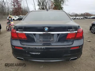 2014 BMW 7 Series 750i xDrive with VIN WBAYB6C52ED224729, listed as a Copart auction lot 77781224 with 0 mi miles and Salvage Title. Bid and sale history available at carsss.com. Image 6.