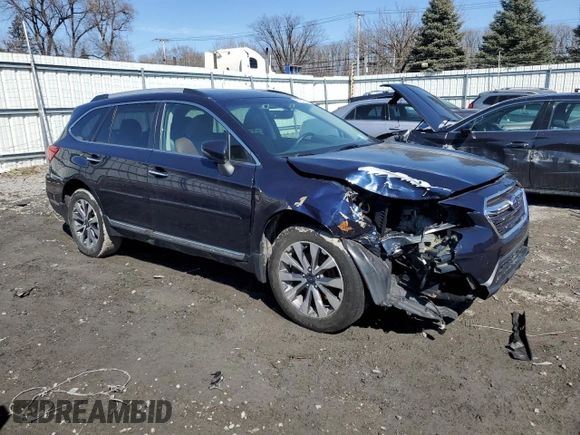 2018 Subaru Outback Touring with VIN 4S4BSETC2J3360999, listed as a Copart auction lot 48767705 with 72,453 mi miles and Salvage title. Bid and sale history available at DreamBid. Image 4.