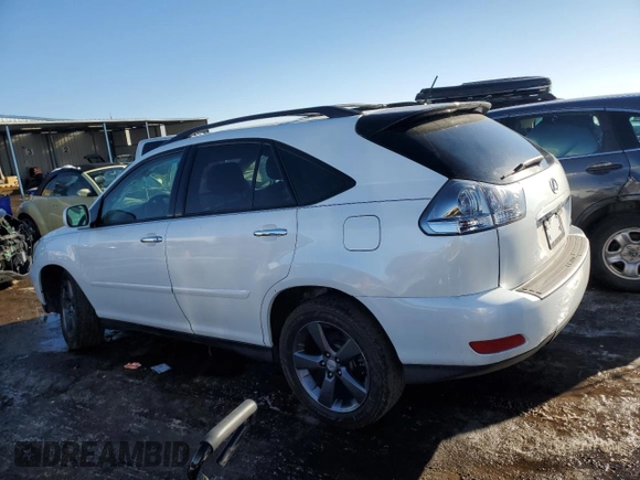 2008 Lexus RX 350 z VIN 2T2HK31U38C070735, wystawiony jako Copart lot #42583845 z przebiegiem 158 876 mil mil oraz Szkoda całkowita • Salvage title. Historia ofert i sprzedaży dostępna na DreamBid. Obrazek 2.