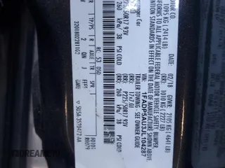 2018 Ford C-Max SE with VIN 1FADP5AU3JL104287, listed as a Copart auction lot 44197925 with 59,208 mi miles and Salvage Title. Bid and sale history available at carsss.com. Image 13.