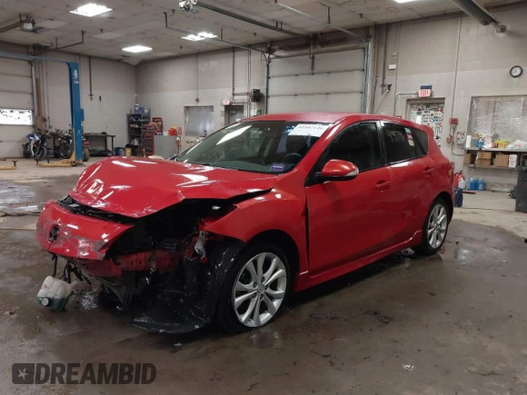 2010 Mazda 3 S Sport with VIN JM1BL1H50A1114257, listed as a IAAI auction lot 41947146 with 110,442 mi miles and . Bid and sale history available at DreamBid. Image 2.