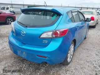 2011 Mazda Mazda3 s Sport with VIN JM1BL1K69B1446961, listed as a IAAI auction lot 42087787 with 141,451 mi miles. Bid and sale history available at carsss.com. Image 4.