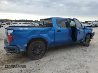 2024 Chevrolet Silverado 1500 RST with VIN 1GCUDEED4RZ221706, listed as a Copart auction lot 42092665 with 12,448 mi miles and Salvage Title. Bid and sale history available at carsss.com. Image 3.