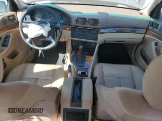 2000 BMW 5 Series 528iA with VIN WBADM6345YGU18707, listed as a Copart auction lot 63293814 with 0 mi miles and Salvage Title. Bid and sale history available at carsss.com. Image 8.