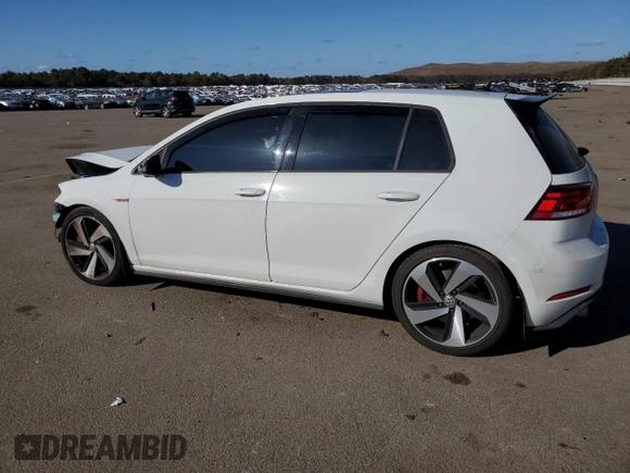 2020 Volkswagen Golf GTI S with VIN 3VW6T7AU7LM006873, listed as a Copart auction lot 42066394 with 30,589 mi miles. Bid and sale history available at carsss.com. Image 2.