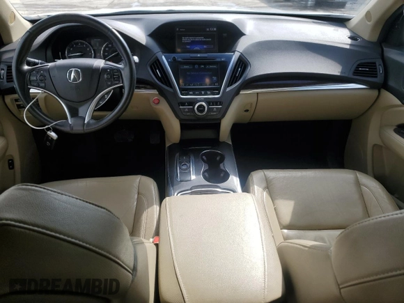 2017 Acura MDX with VIN 5FRYD4H33HB031204, listed as a Copart auction lot 46190335 with 115,775 mi miles and Salvage Title. Bid and sale history available at carsss.com. Image 8.