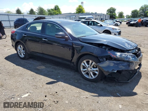 2013 Kia Optima EX with VIN 5XXGN4A72DG224572, listed as a Copart auction lot 61649305 with 114,336 mi miles and Salvage title. Bid and sale history available at DreamBid. Image 4.