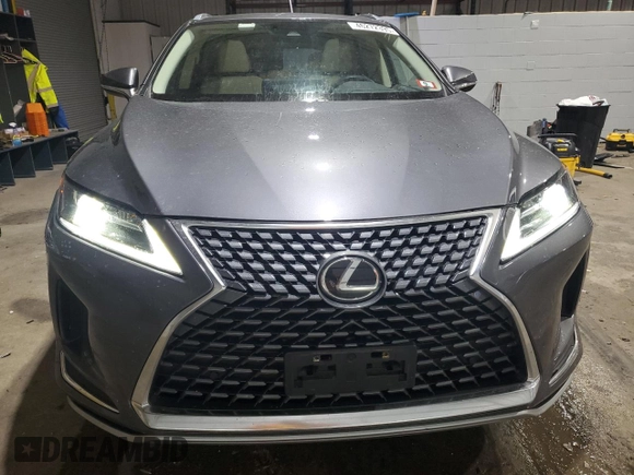 2021 Lexus RX with VIN 2T2HZMDA0MC264670, listed as a Copart auction lot 46272395 with 38,174 mi miles and Salvage Title. Bid and sale history available at carsss.com. Image 5.