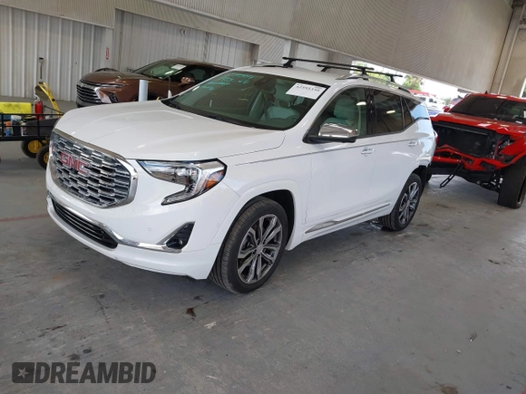 2020 GMC Terrain Denali with VIN 3GKALSEX6LL294108, listed as a IAAI auction lot 42595339 with 26,621 mi miles and . Bid and sale history available at DreamBid. Image 17.