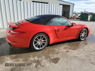 2012 Porsche 911 Carrera S with VIN WP0CB2A92CS154492, listed as a Copart auction lot 74218184 with 0 mi miles and Salvage Title. Bid and sale history available at carsss.com. Image 3.