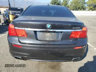 2011 BMW 7 Series 750i with VIN WBAKA8C58BCY37296, listed as a Copart auction lot 80540904 with 158,632 mi miles and Clean title. Bid and sale history available at DreamBid. Image 6.