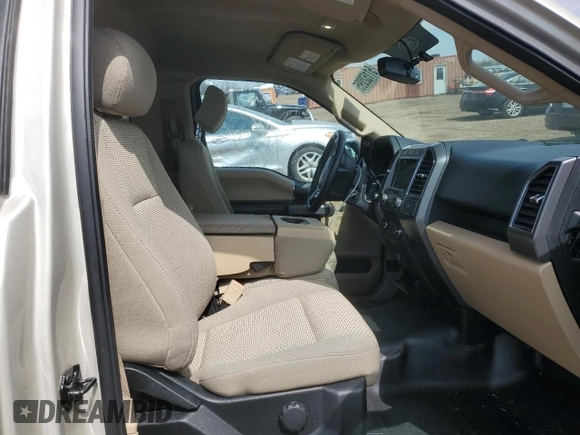 2018 Ford F-150 XL with VIN 1FTMF1E5XJKE35365, listed as a Copart auction lot 51152095 with 49,572 mi miles and Salvage title. Bid and sale history available at DreamBid. Image 10.