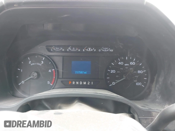 2019 Ford F-250 XL with VIN 1FT7X2BT5KED47410, listed as a IAAI auction lot 42553728 with 217,587 mi miles and . Bid and sale history available at DreamBid. Image 6.