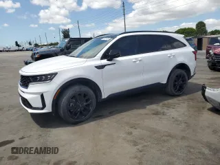 2023 Kia Sorento SX with VIN 5XYRKDLF9PG205328, listed as a Copart auction lot 57331305 with 40,275 mi miles and Salvage title. Bid and sale history available at DreamBid. Image 1.