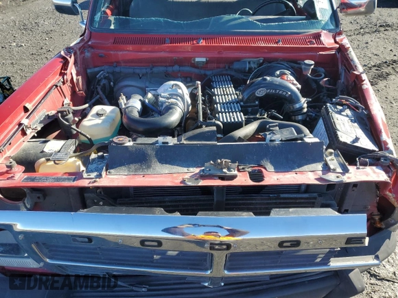 1991 Dodge D/W 250 with VIN 1B7KM26C6MS324400, listed as a Copart auction lot 79050444 with 220,899 mi miles and Salvage Title. Bid and sale history available at carsss.com. Image 12.
