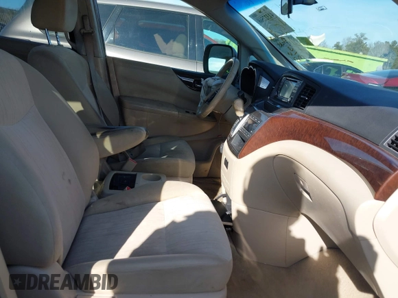 2017 Nissan Quest SV with VIN JN8AE2KP4H9169316, listed as a IAAI auction lot 41327568 with 152,469 mi miles. Bid and sale history available at carsss.com. Image 5.