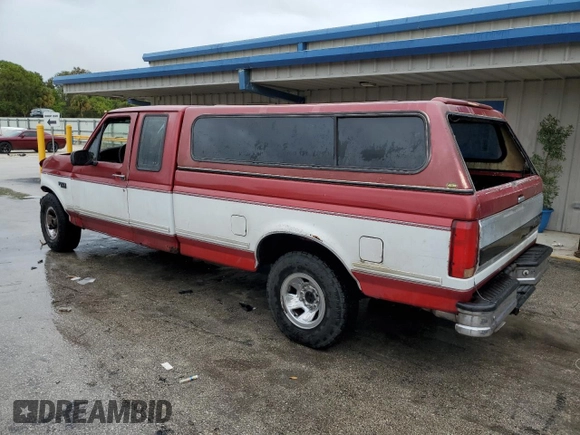 1992 Ford F-150 with VIN 1FTEX15N7NKB90791, listed as a Copart auction lot 86309504 with Not Provided miles and Salvage Title. Bid and sale history available at carsss.com. Image 2.