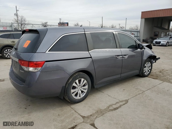 2016 Honda Odyssey SE with VIN 5FNRL5H34GB045108, listed as a Copart auction lot 50319575 with 69,948 mi miles and Salvage Title. Bid and sale history available at carsss.com. Image 3.