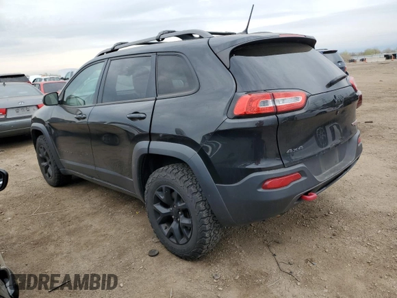 2015 Jeep Cherokee Trailhawk с VIN 1C4PJMBB5FW615179, выставлен на аукционе Copart как лот 54600985 с пробегом 133 724 миль миль и Списание • Salvage title. История ставок и продаж доступна на DreamBid. Изображение 2.