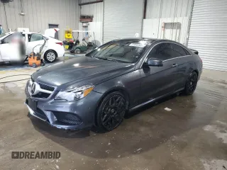 2016 Mercedes-Benz E-Class E 400 with VIN WDDKJ6FB7GF345024, listed as a Copart auction lot 51048585 with 88,124 mi miles and Salvage Title. Bid and sale history available at carsss.com. Image 1.