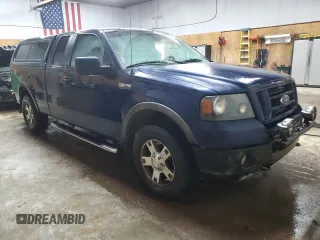 2008 Ford F-150 XLT with VIN 1FTPX14V28FB68852, listed as a Copart auction lot 50180035 with 142,221 mi miles and Clean Title. Bid and sale history available at carsss.com. Image 4.