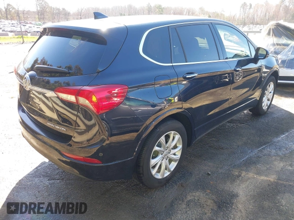 2020 Buick Envision Preferred with VIN LRBFXBSA0LD047614, listed as a IAAI auction lot 41826481 with 22,973 mi miles and . Bid and sale history available at carsss.com. Image 4.