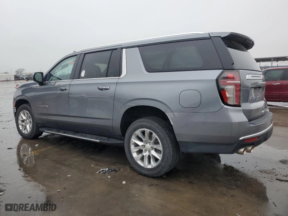 2022 Chevrolet Suburban Premier with VIN 1GNSKFKD7NR223670, listed as a Copart auction lot 43173095 with 58,256 mi miles and Non Repairable. Bid and sale history available at carsss.com. Image 2.