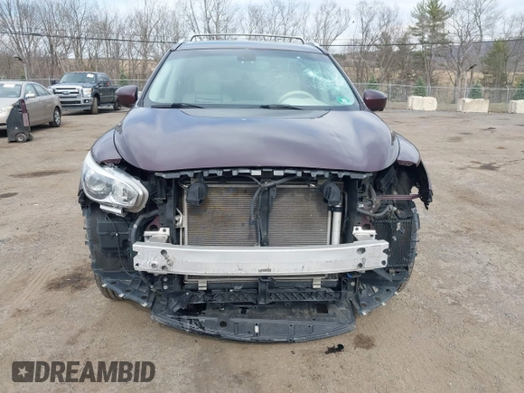 2014 Infiniti QX60 with VIN 5N1AL0MM3EC529582, listed as a IAAI auction lot 41844458 with 127,063 mi miles and . Bid and sale history available at carsss.com. Image 13.