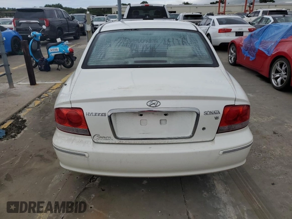 2005 Hyundai Sonata GLS with VIN KMHWF35H05A177508, listed as a Copart auction lot 73984054 with 19,870 mi miles and Salvage Title. Bid and sale history available at carsss.com. Image 6.