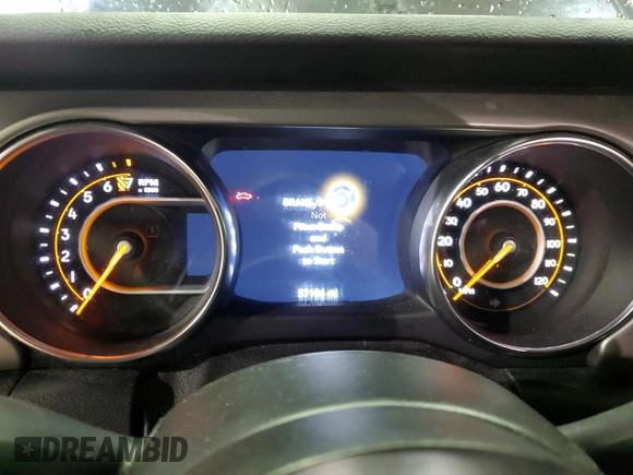 2021 Jeep Gladiator Willys with VIN 1C6HJTAG4ML556255, listed as a Copart auction lot 57143125 with 57,104 mi miles and Salvage title. Bid and sale history available at DreamBid. Image 9.