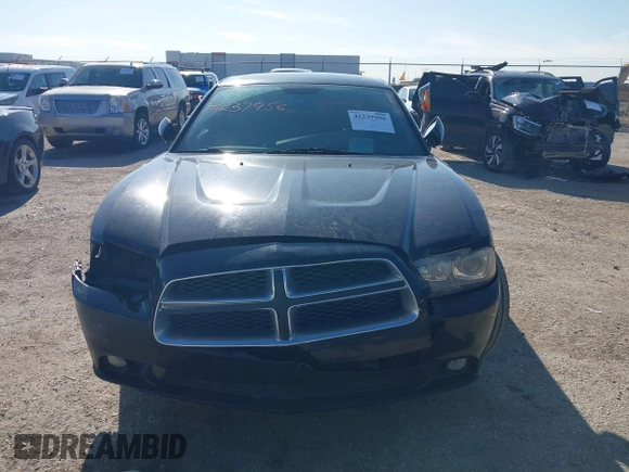 2013 Dodge Charger RT with VIN 2C3CDXCT4DH686677, listed as a IAAI auction lot 41237956 with 145,692 mi miles. Bid and sale history available at carsss.com. Image 12.