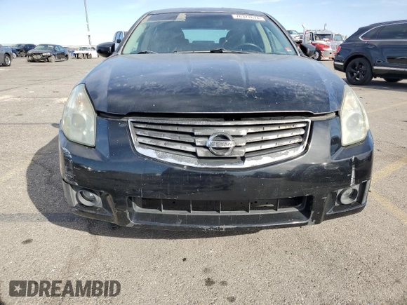 2007 Nissan Maxima 3.5 SL with VIN 1N4BA41E97C831633, listed as a Copart auction lot 76327674 with 169,453 mi miles and Salvage Title. Bid and sale history available at carsss.com. Image 5.