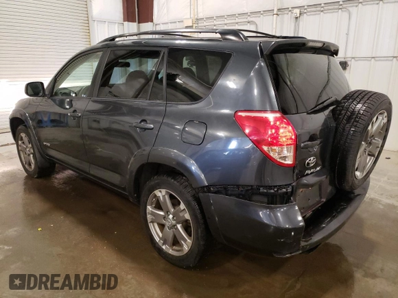 2008 Toyota RAV4 Sport с VIN JTMBK32V285056324, выставлен на аукционе Copart как лот 52859025 с пробегом 186 137 миль миль и Списание • Salvage title. История ставок и продаж доступна на DreamBid. Изображение 2.