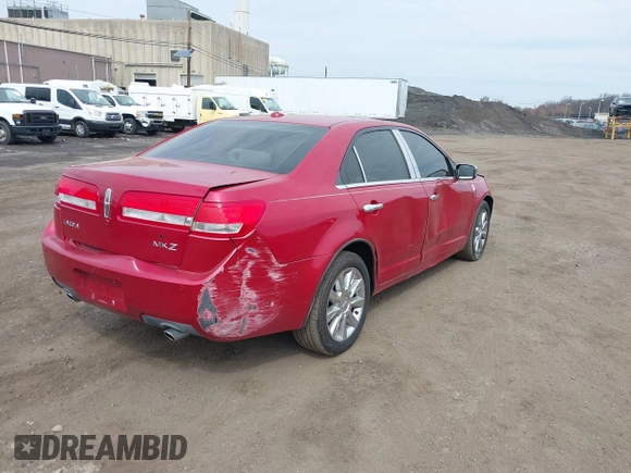 2012 Lincoln MKZ with VIN 3LNHL2GC0CR816065, listed as a IAAI auction lot 41914877 with 130,546 mi miles. Bid and sale history available at carsss.com. Image 4.