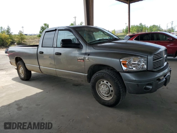 2008 Dodge Ram 2500 SLT with VIN 3D7KR28A28G135341, listed as a Copart auction lot 68936074 with 191,396 mi miles and Salvage Title. Bid and sale history available at carsss.com. Image 4.