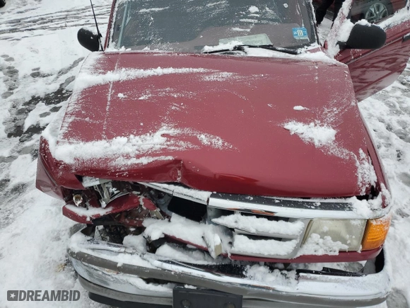 1994 Ford Ranger Splash with VIN 1FTCR14U6RTA75657, listed as a Copart auction lot 87483104 with 135,795 mi miles and Salvage Title. Bid and sale history available at carsss.com. Image 12.