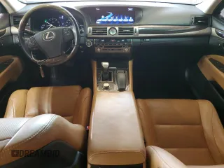2013 Lexus LS 460 L with VIN JTHDL5EF7D5006064, listed as a Copart auction lot 54825875 with 151,236 mi miles and Salvage title. Bid and sale history available at DreamBid. Image 8.