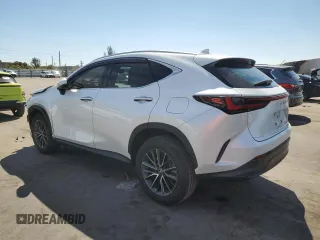 2022 Lexus NX with VIN 2T2GGCEZ2NC005342, listed as a Copart auction lot 47137425 with 33,427 mi miles and Salvage Title. Bid and sale history available at carsss.com. Image 2.