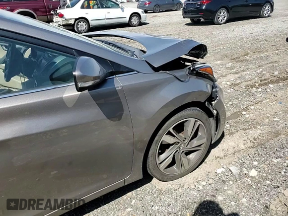 2014 Hyundai Elantra Limited z VIN 5NPDH4AEXEH477637, wystawiony jako Copart lot #52564715 z przebiegiem 131 561 mil mil oraz Szkoda całkowita • Salvage title. Historia ofert i sprzedaży dostępna na DreamBid. Obrazek 11.