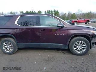 2018 Chevrolet Traverse LT Cloth with VIN 1GNEVGKW7JJ269861, listed as a IAAI auction lot 41954534 with 96,022 mi miles. Bid and sale history available at carsss.com. Image 13.