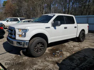 2017 Ford F-150 XL with VIN 1FTEW1CF8HFC36785, listed as a Copart auction lot 44913695 with 180,123 mi miles and Salvage Title. Bid and sale history available at carsss.com. Image 1.