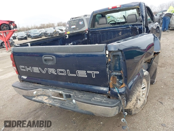 2006 Chevrolet Silverado 1500 Work Truck with VIN 3GCEC14X66G273992, listed as a IAAI auction lot 42093459 with 78,379 mi miles. Bid and sale history available at carsss.com. Image 5.
