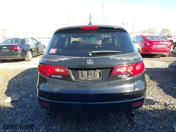 2007 Acura RDX with VIN 5J8TB18257A005378, listed as a IAAI auction lot 41431266 with 195,077 mi miles. Bid and sale history available at carsss.com. Image 16.