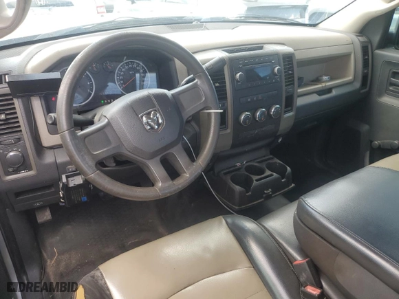 2010 Dodge Ram 1500 ST with VIN 3D7JB1EP1AG177119, listed as a Copart auction lot 74556704 with 303,105 mi miles and Salvage Title. Bid and sale history available at carsss.com. Image 8.
