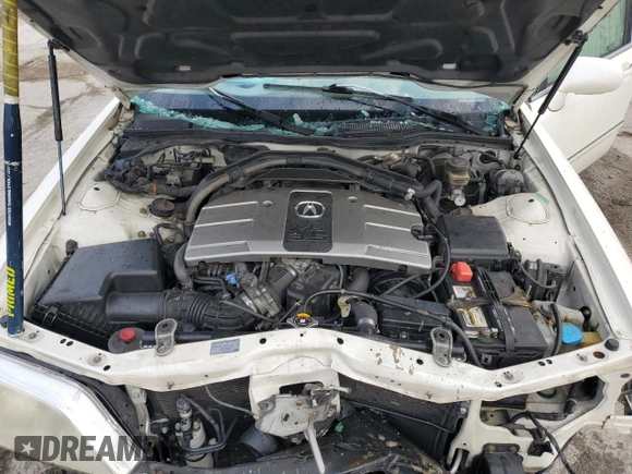 2004 Acura RL w/Navigation System with VIN JH4KA96684C001230, listed as a Copart auction lot 74801074 with 151,266 mi miles and Salvage Title. Bid and sale history available at carsss.com. Image 12.