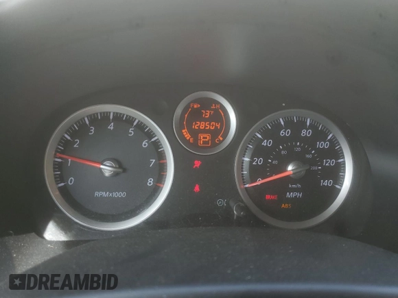 2010 Nissan Sentra S with VIN 3N1AB6AP1AL661282, listed as a Copart auction lot 56645605 with 128,504 mi miles and Salvage title. Bid and sale history available at DreamBid. Image 9.